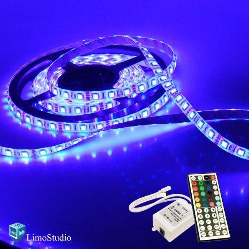 Limostudio epoxy waterproof 16.4 ft with 3m tape  5m(200inch) ultra bright smd 5 for sale