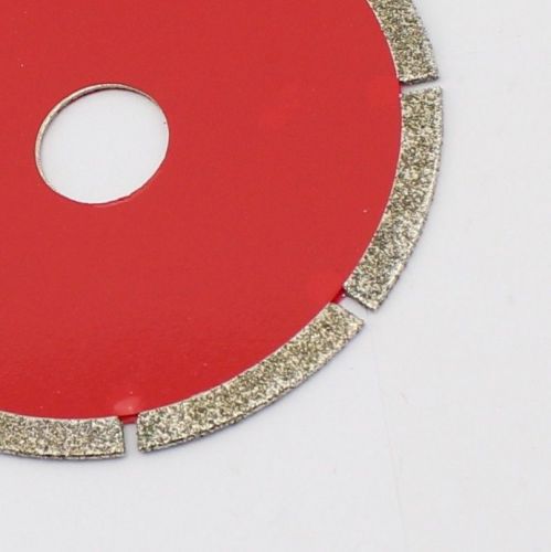 4&#034; 100mm grit 60 coarse golden diamond coated disc cutting off saw blade wheel for sale