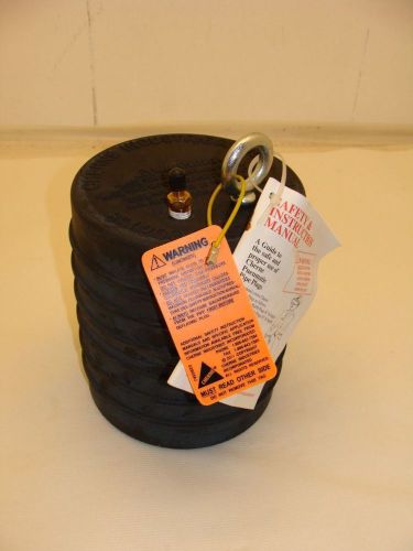 Cherne part 041-386m, 8&#034; test ball plug, rubber for sale