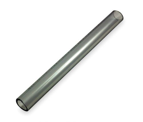 24&#034; x 1-1/2&#034; CLEAR PVC PIPE RIGID TUBE SCH 40 170 PSI NSF RATED 2&#039;