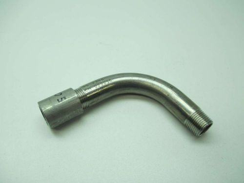 NEW BOSCH 8101205259 90DEG ELBOW MALE TO FEMALE PIPE FITTING 3/8IN D389056