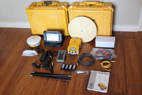 Trimble 5800 5700 RTK Base Rover GPS Survey System Setup w/TDL-450L &amp; Tablet