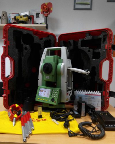 Total Station Leica Flexline TS06 plus R500 5&#034; made in 2013