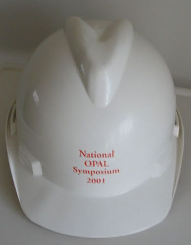 Hard Hat Safety Helmet (National OPAL Symposium 2001) collectors item - VGC