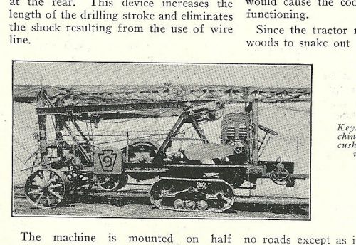 Aug.1930 Keystone Driller Co. BeaverFalls,Pa Deep Well Spudder Article