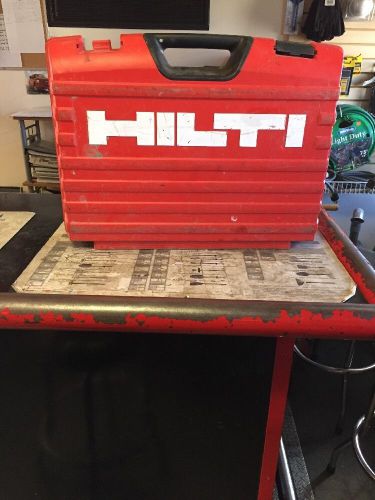 Hilti Te-500 Box Or Case Only Good Shape