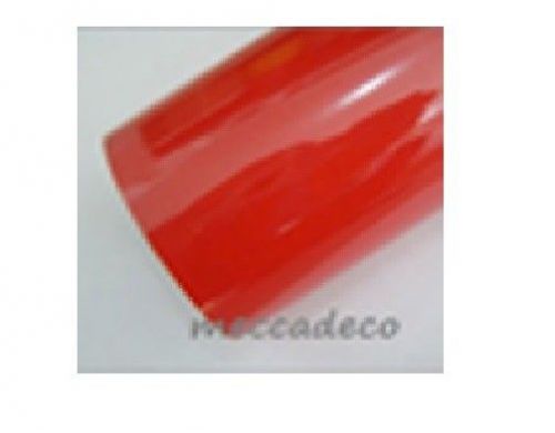 High Glossy solid red interior PVC film sheet(Heavy Duty 24&#034; x 48&#034;