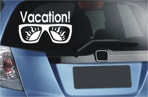 2X Vacation! Figure Car Vinyl Sticker Decal Truck Bumper Laptop Gift - 242