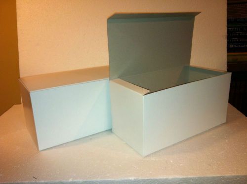 Gift Boxes White Kraft 6&#034; by 6&#034; by 12&#034; packs of 10