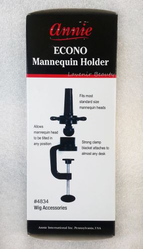 Annie Mannequin Holder for practice head / wig stand-attaches to almost any desk