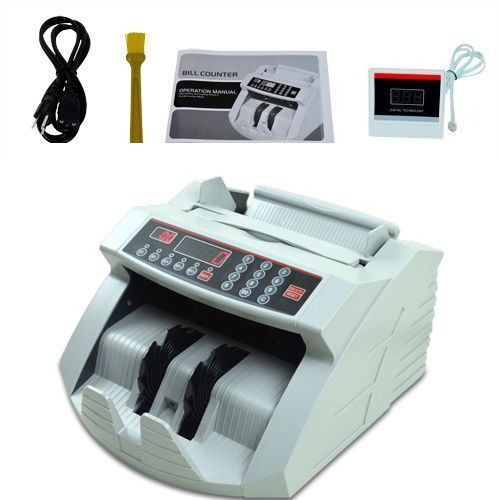 NEW Money Bill Cash Counter Bank Machine Count Currency Counting Digital Display