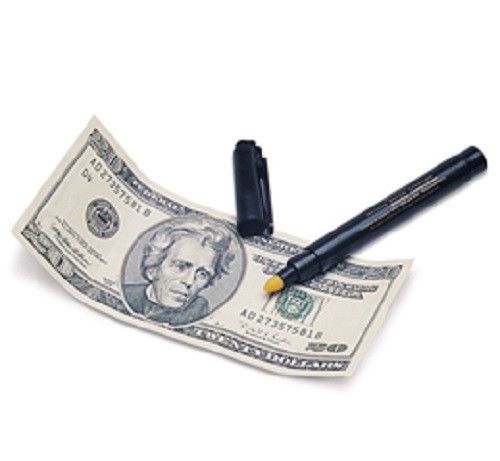 MONEY DETECTIVE PEN CASH CURRENCY &#034;ink&#034; Counterfeit  MARK PEN New