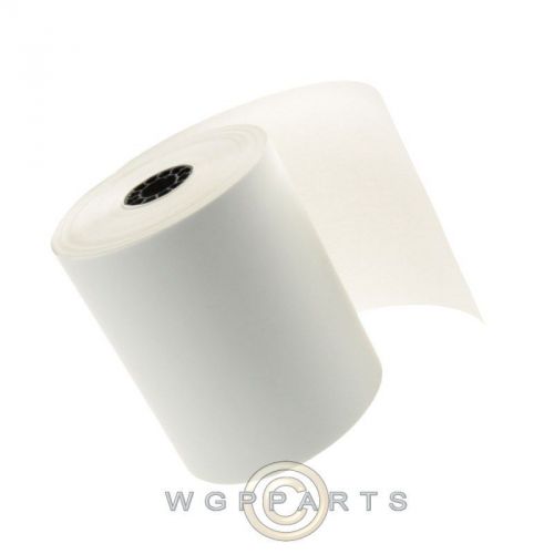 Thermal Receipt Paper 3.125&#034; Wide X 220 Feet Length Single Roll Sales Record