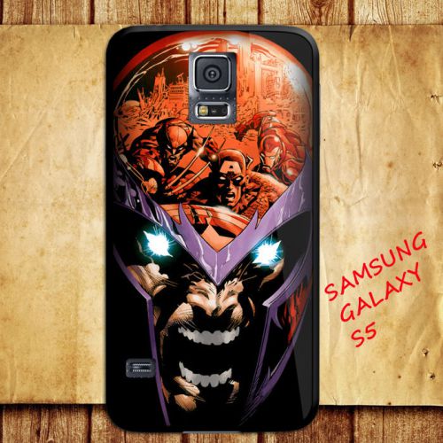 iPhone and Samsung Galaxy - Magneto Wolverine Captain America Iron Man - Case