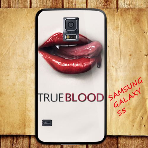 iPhone and Samsung Galaxy - True Blood Red Lips tv Series Vampire - Case