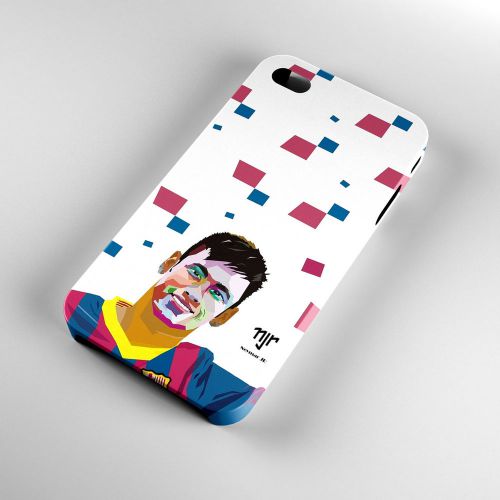 New Neymar JR Football Art Design iPhone 4 4S 5 5S 5C 6 6Plus 3D Case Cover