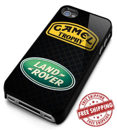Camel trophy land rover adventure logo iphone 4/4s/5/5s/5c/6/6+ black hard case for sale