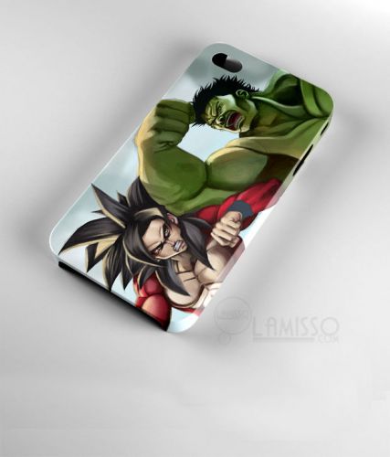 Goku Vs Hulk Cartoon IPhone 4 4S 5 5S 6 6Plus &amp; Samsung Galaxy S4 S5 Case