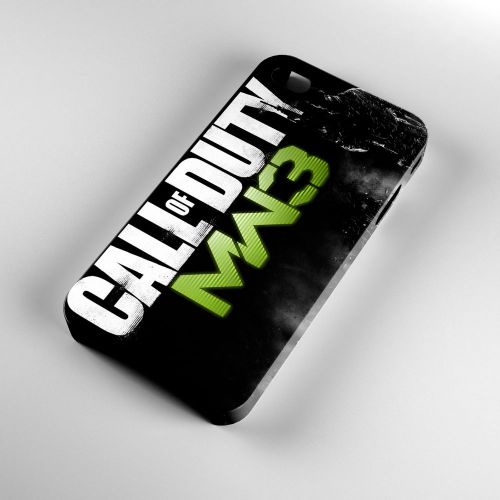 Call of Duty MW3 Logo 3D iPhone 4,4s,5,5s,5C,6,6 plus Case Cover
