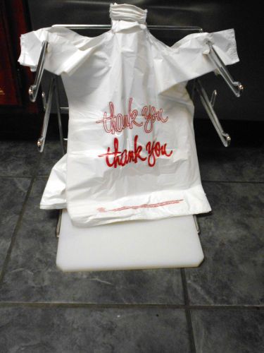 Retail Rack-Holder for Plastic-Grocery- t-Shirt - Plastic Bags EUC Some bags inc