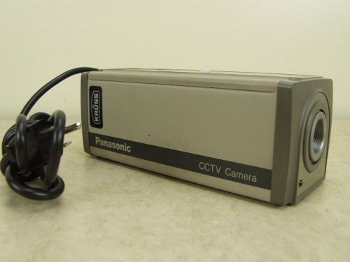 Panasonic Closed Circuit TV CCTV Security Camera Model WV-1410 Black &amp; White