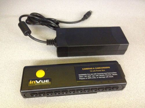 Invue 18v power box w/ ac adapter for cameras &amp; camcorders for sale