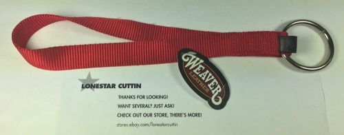 Weaver Chain Saw Strap 13&#034; with Ring Red 0898213 Arborist FREE SHIPPING