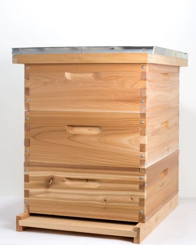 Cedar Beehive Kit (Medium, 10-frame)