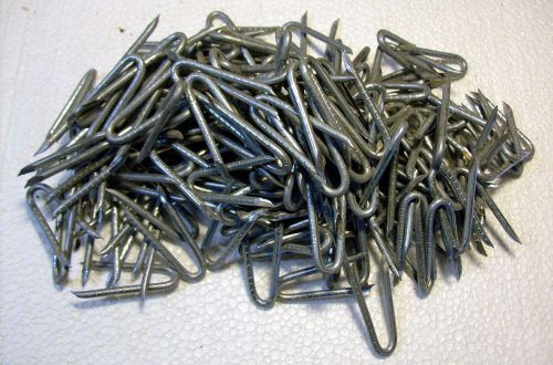Galvanized Fence Staples, 2 inches, New, 3 pounds