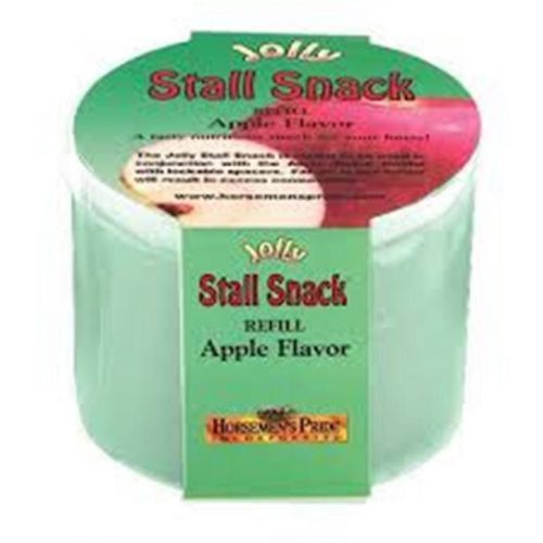 Jolly stall snack holder apple flavor refill equine helps boredom relieve stress for sale