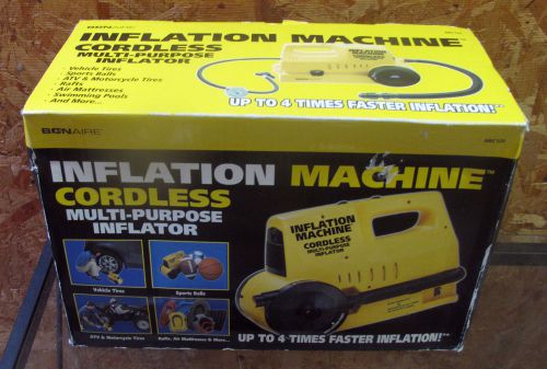 Bonaire Inflation Machine Cordless Multi-Purpose Inflator NIB