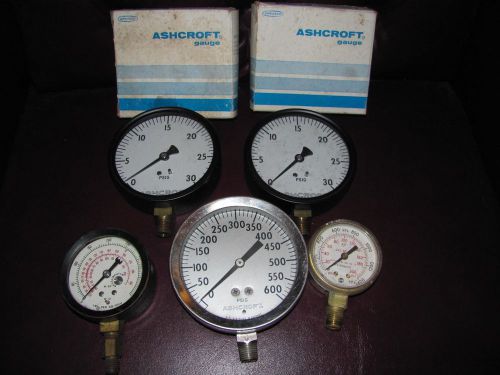 Ashcroft pressure gauges psig  made in usa for sale