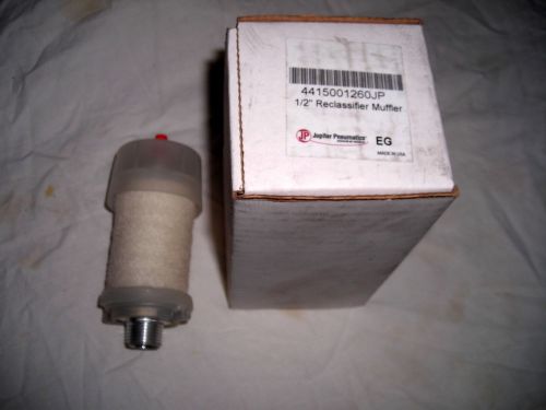 Jupiter pneumatics  reclassifier/muffler 1/2&#034; npt  quiet flow new in box for sale
