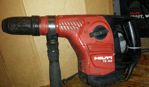 Pre-owned/used hilti te 50 combination hammer drill no/case for sale