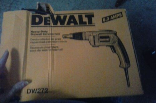 Dewalt dw272 heavy duty drywall screwdriver screw gun for sale