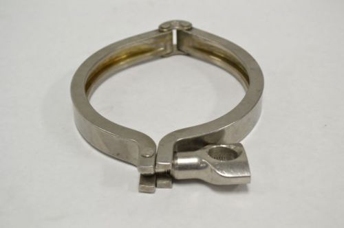 Tri clover stainless steel compatible clamp 4in b214505 for sale