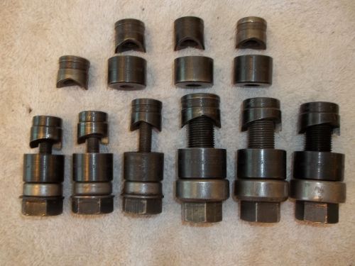 GREENLEE Slug Buster/ USED Knockout Punch Sets &amp; Miscellaneous