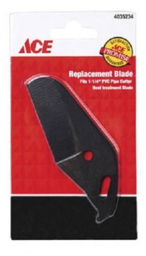 (2) 1-1/4&#034; pvc pipe replacement cutter blade heat treated ace fineline 4035234 for sale