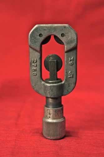 Vintage Pocket-Sized Pipe Cutter closed-loop style, Marked: MP 6X 2759