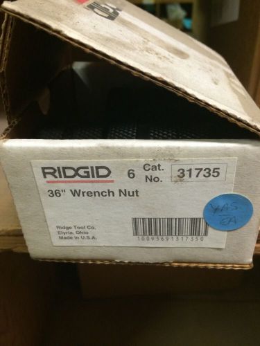 Ridgid 36&#034; pipe wrench nut 31735 for sale