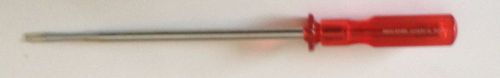 Screwdriver Bruckner Quick wedge #1838 8 in blade1/8 in tip 11-3/4 length total