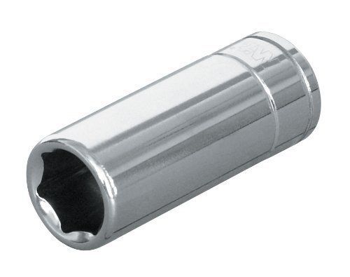 TEKTON 14126 1/4 in. Drive by 1/2 in. Deep Socket  Cr-V  6-Point