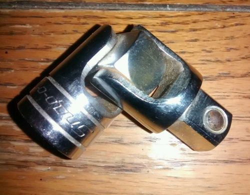Snap on Universal Joint, Swivel 1/2&#034; Drive x 1/2&#034;  USA MADE Free Shipping