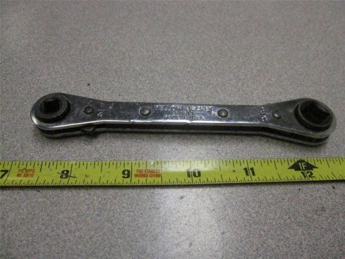 Ratcheting Refrigeration Wrench 60613 1/4&#034;-3/8&#034;-3/16&#034;-5/16&#034; GREAT USED CONDITION