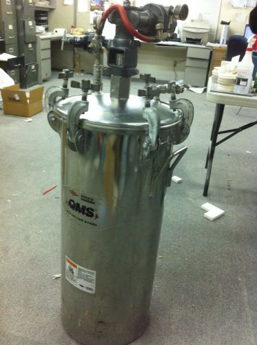 Devilbiss qms-515 pressure tank with agitator for sale