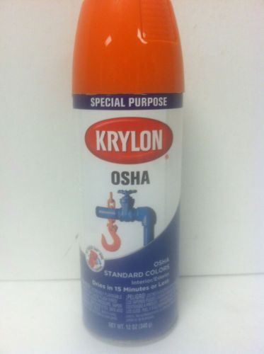 Krylon Osha Standard Colors Safety Orange Interior Exterior Special Purpose
