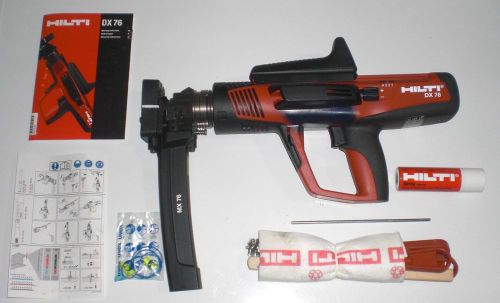 Hilti powder actuated tool, gun, dx 76-mx, # 285794, semi automatic, nos for sale