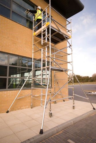 BOSS YOUNGMAN  ALUMINIUM DOUBLE    6.2M WH  3T  FRAME SCAFFOLD TOWER