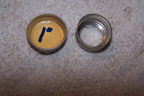 Antique briggs and stratton repacement  fuel cap and bung  1&#034; for sale