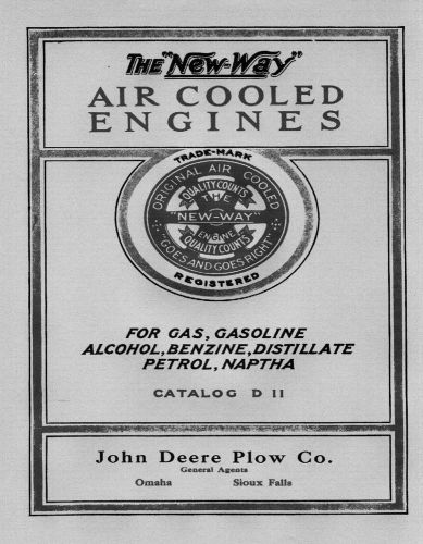 New Way Air Cooled Engines Catalog D - 11